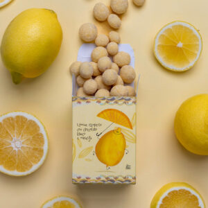 LE BIGLIE DI CIOCCOLATO BIANCO, LIMONE E MARACUIA